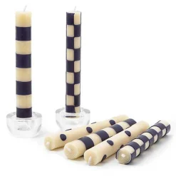 Mini Royal Dinner Candles, Set of 6