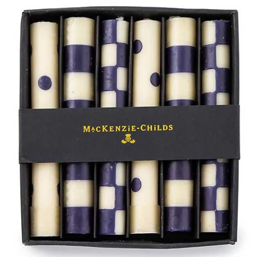Mini Royal Dinner Candles, Set of 6
