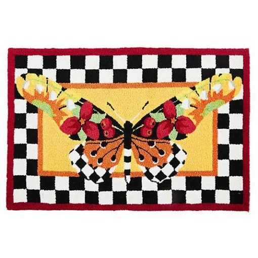Monarch Butterfly 2' x 3' Rug