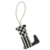 Monogram Beaded L Ornament