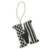 Monogram Beaded M Ornament