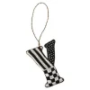 Monogram Beaded Y Ornament