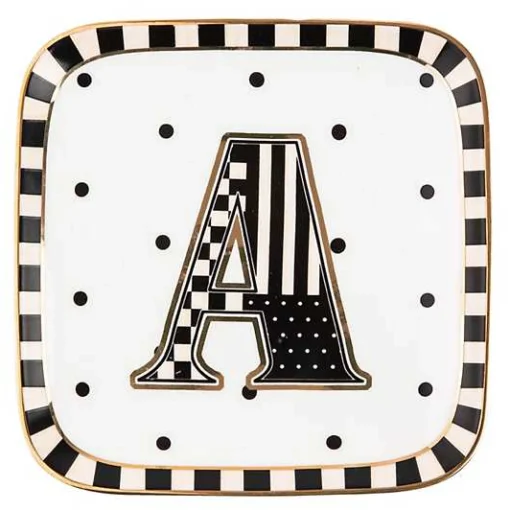 Monogram Dish - A