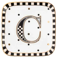 Monogram Dish - C