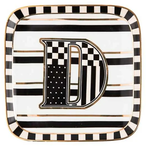 Monogram Dish - D