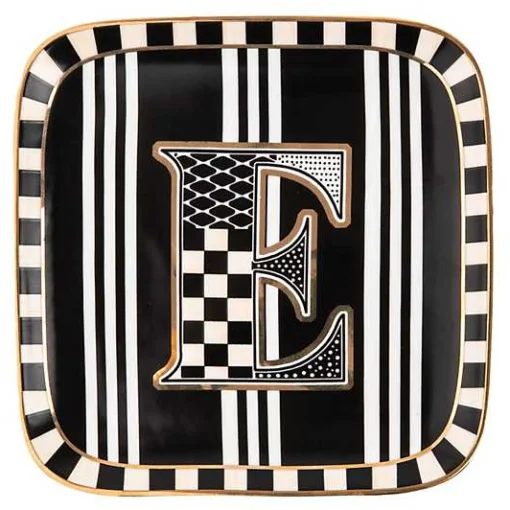 Monogram Dish - E