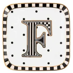 Monogram Dish - F