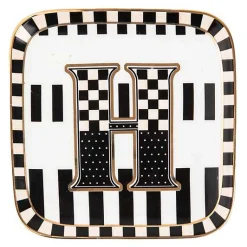 Monogram Dish - H