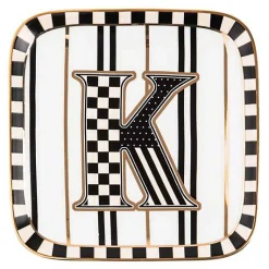 Monogram Dish - K