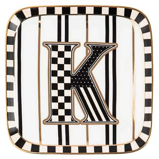 Monogram Dish - K