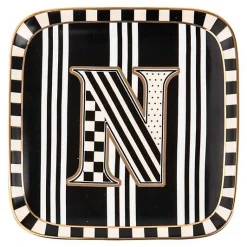 Monogram Dish - N