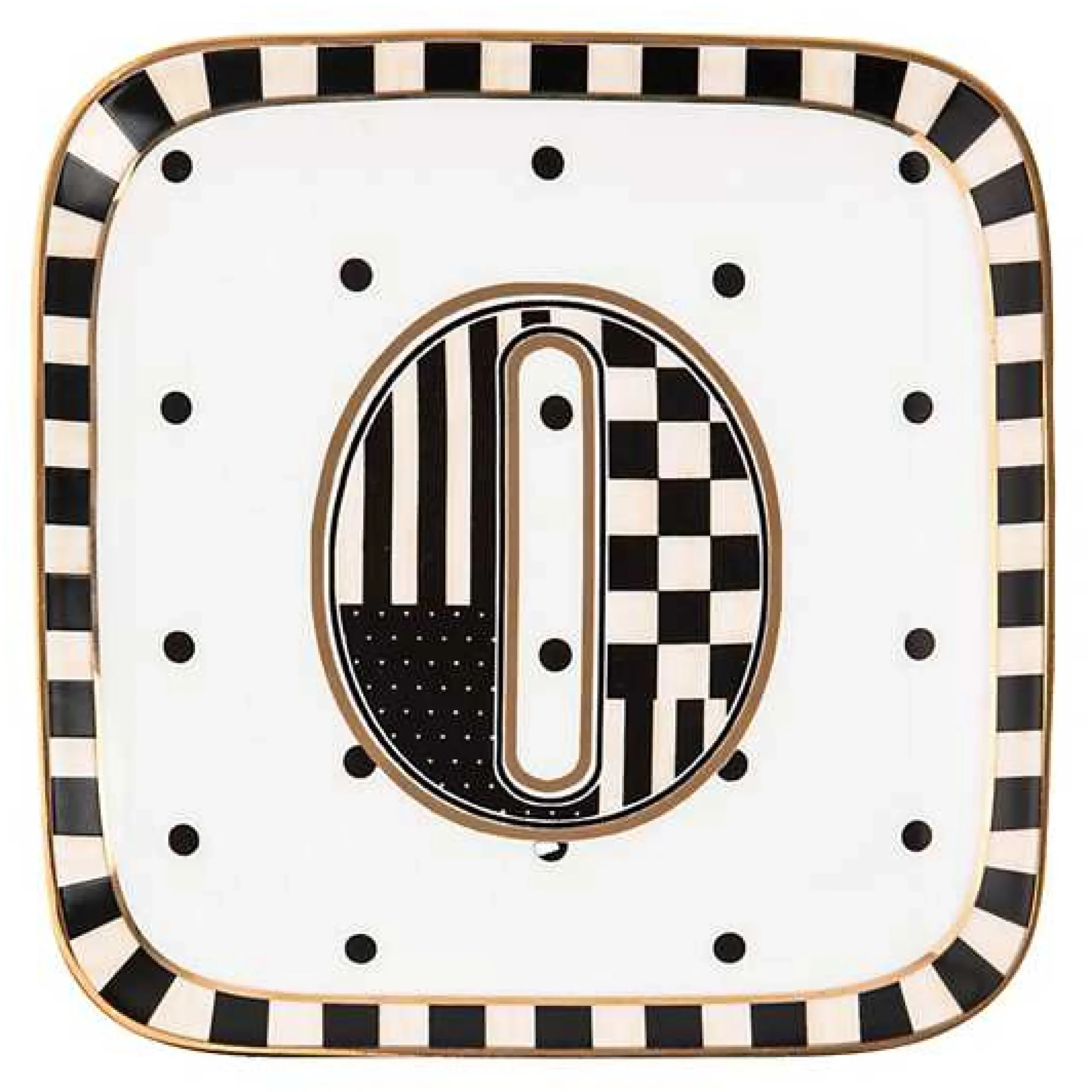 Monogram Dish - O