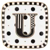 Monogram Dish - U