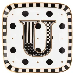 Monogram Dish - U