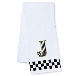 Monogram J Check Hand Towel