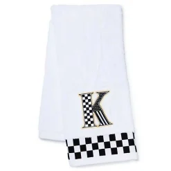 Monogram K Check Hand Towel