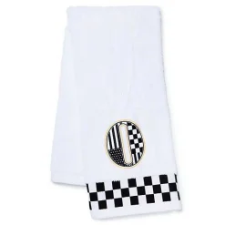 Monogram O Check Hand Towel