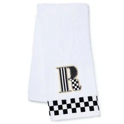 Monogram R Check Hand Towel