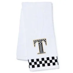Monogram T Check Hand Towel