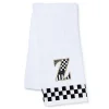 Monogram Z Check Hand Towel