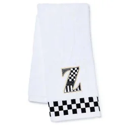 Monogram Z Check Hand Towel