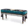 Moonlight Garden Floral Scuttlebutt Bench