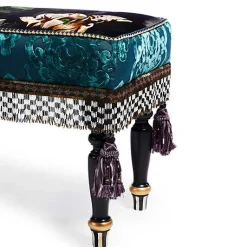 Moonlight Garden Floral Scuttlebutt Bench