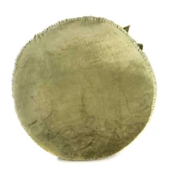 Moonlight Garden Round Throw Pillow