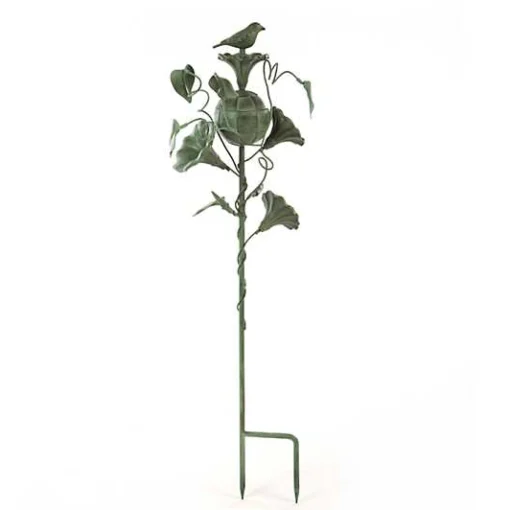 Morning Glory Garden Stake