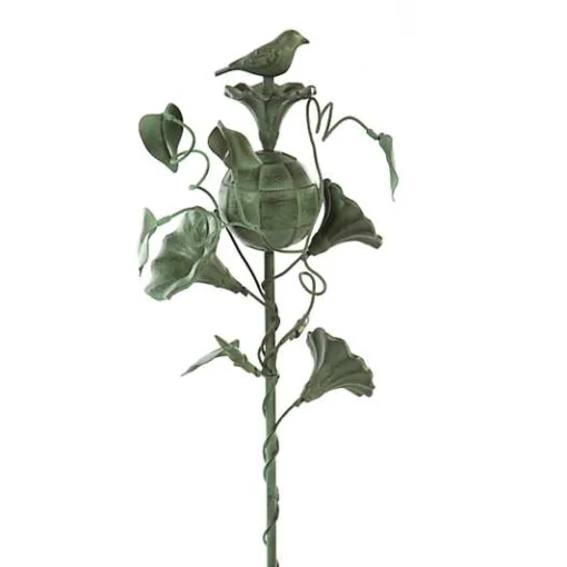 Morning Glory Garden Stake