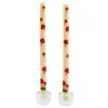 Mushroom Dinner Candles, Set of 2