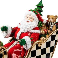 Night Before Christmas Santa  Sleigh