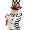 Nostalgia Snowman Cookie Jar