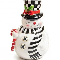Nostalgia Snowman Cookie Jar