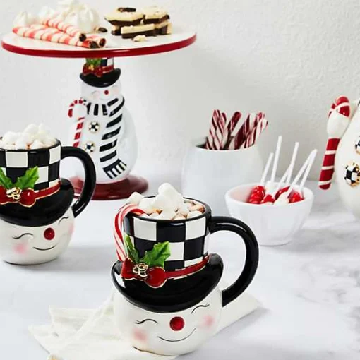 Nostalgia Snowman Mug