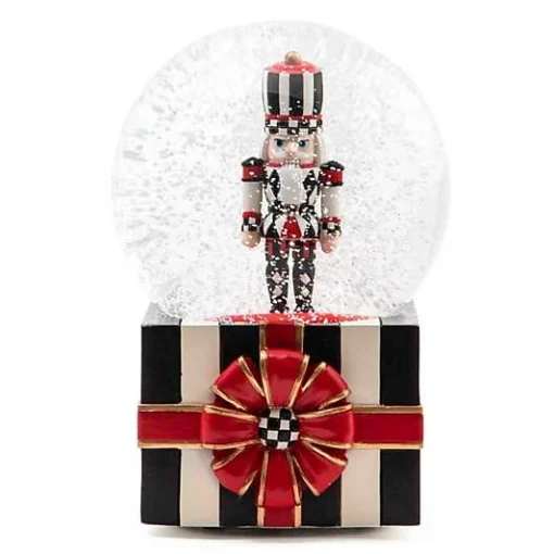 Nutcracker Gift Snow Globe