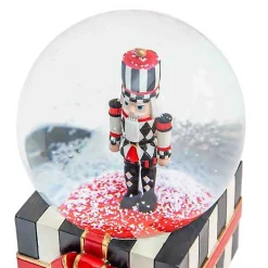 Nutcracker Gift Snow Globe
