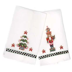 Nutcracker  Tree Guest Towels, Set of 2