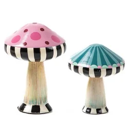 Outdoor Mushrooms, Set of 2