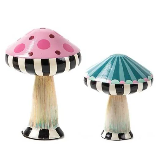 Outdoor Mushrooms, Set of 2