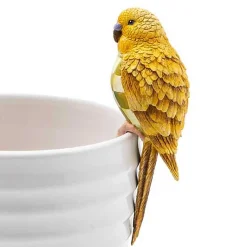 Parakeet Pot Climber - Chartreuse