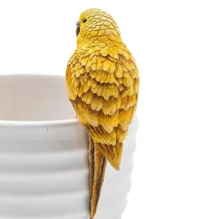 Parakeet Pot Climber - Chartreuse