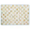 Parchment Check Cork Back Placemats, Set of 4