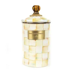 Parchment Check Large Canister