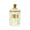 Parchment Check Medium Canister