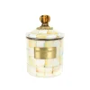 Parchment Check Small Canister