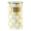 Parchment Check Utensil Holder