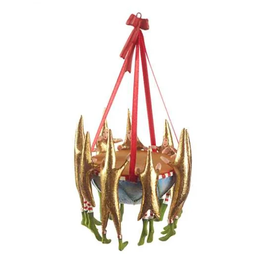 Patience Brewster 12 Days 9 Drummers Drumming Ornament