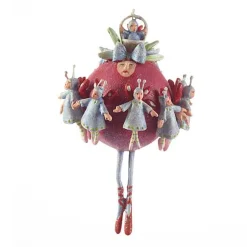Patience Brewster 12 Days 11 Ladies Dancing Ornament