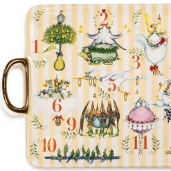 Patience Brewster 12 Days Ceramic Platter
